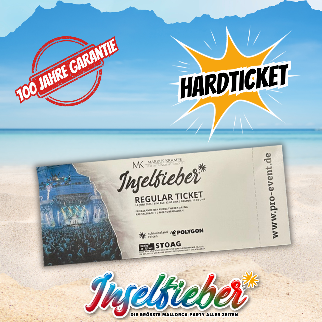 Inselfieber Hardticket